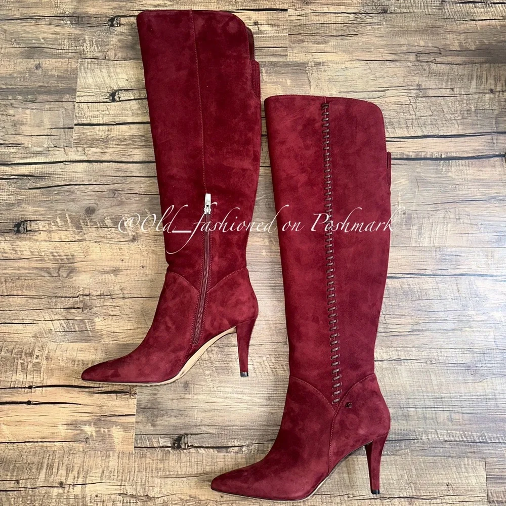 VINCE CAMUTO Suede OTK Boots